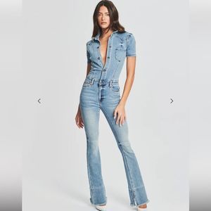 SER.O.YA Fallon Denim Jumpsuit New